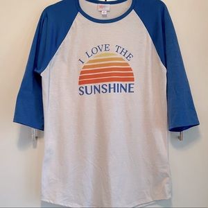 LulaRoe Randy Baseball TShirt
